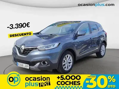 Usado Renault Kadjar Zen 130 CV (95 kW) 2017 Gris SUV