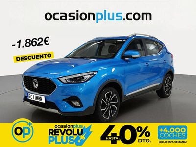 Usado MG ZS Luxury 111 CV (81 kW) 2023 Azul SUV