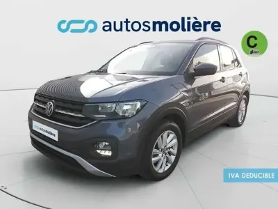 Usado VW T-Cross Advance 110 CV (80 kW) 2022 Gris SUV