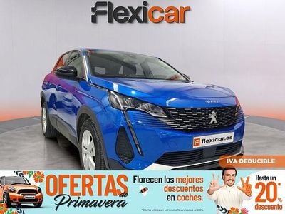 Usado Peugeot 3008 Active 130 CV (95 kW) 2022 Azul SUV