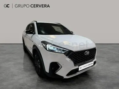 Usado Hyundai Tucson N Line 185 CV (136 kW) 2019 Blanco SUV