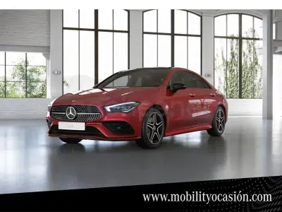 Usado Mercedes CLA200 AMG line 150 CV (110 kW) 2025 Rojo Berlina