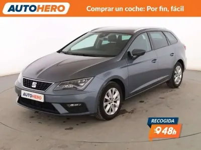 Usado Seat Leon CONNECT 150 CV (110 kW) 2018 Gris Familiar