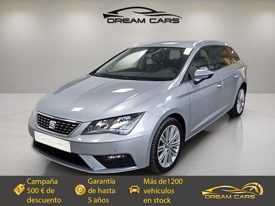 Usado Seat Leon XCELLENCE 130 CV (95 kW) 2020 Gris / plata Familiar