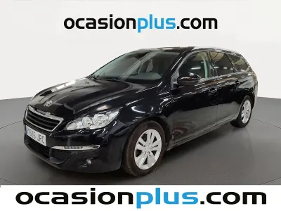 Usado Peugeot 308 SW Style 120 CV (88 kW) 2016 Negro Familiar