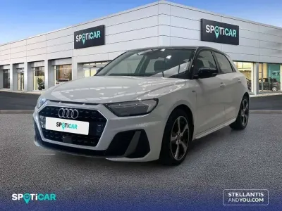 Brugt Audi A1 Sportback Black Edition 116 HK (85 kW) 2021 Hvid Hatchback