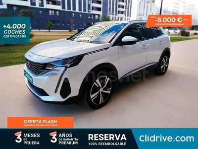 Usado Peugeot 3008 Allure 130 CV (95 kW) 2021 Blanco SUV