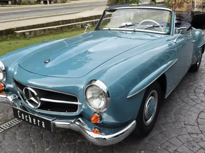 Usado Mercedes 190 105 CV (77 kW) 1959 Azul Berlina
