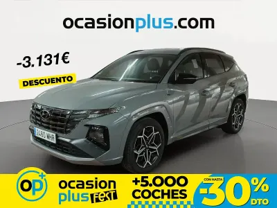 Usado Hyundai Tucson N Line 150 CV (110 kW) 2023 Gris SUV