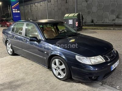 Usado Saab 9-5 Aero 250 CV (183 kW) 2004 Azul Berlina