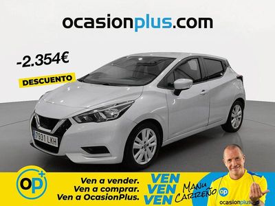 Usado Nissan Micra Acenta 100 CV (73 kW) 2020 Gris / plata Berlina