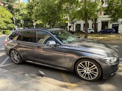 Usado BMW 320 M Sport 190 CV (139 kW) 2016 Gris / plata Familiar
