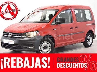 Rojo Usado 2020 VW Caddy Trendline Monovolumen | 14.990 € (Precio justo)