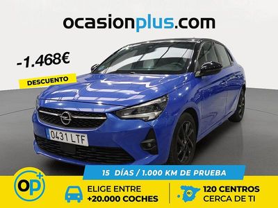 Usado Opel Corsa GS Line 100 CV (73 kW) 2021 Azul Berlina