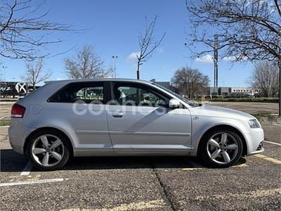 Usado Audi A3 S-Line 140 CV (102 kW) 2007 Gris / plata Utilitario