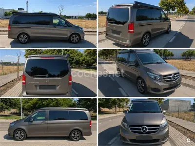 Usado Mercedes V220 Marco Polo 163 CV (119 kW) 2016 Marrón Monovolumen
