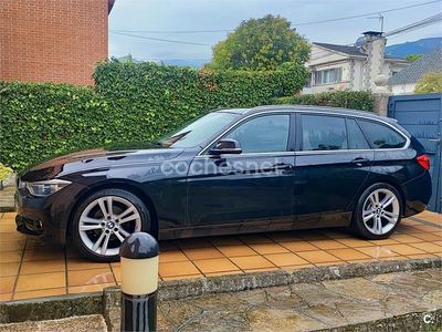 Usado BMW 320 Efficient Dynamics 163 CV (119 kW) 2016 Negro Familiar