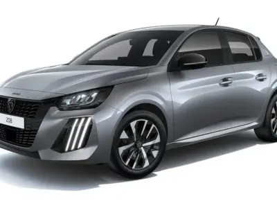 Usado Peugeot e-208 GT 100 kW (136 CV) 2024 Azul Utilitario