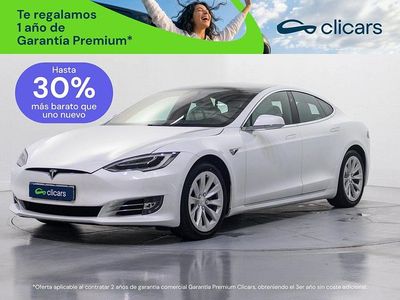 Usado Tesla Model S Long Range AWD 580 kW (789 CV) 2020 Blanco Utilitario