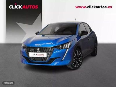 Usado Peugeot 208 GT 100 CV (73 kW) 2021 Azul Utilitario