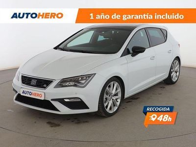 Usado Seat Leon FR 151 CV (111 kW) 2017 Blanco Berlina