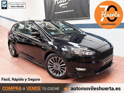 Usado Ford Focus ST-Line 125 CV (91 kW) 2017 Negro Utilitario