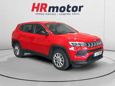 Usado Jeep Compass Night Eagle 130 CV (95 kW) 2023 Rojo SUV