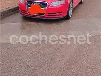 Usado Audi A4 S-Line 140 CV (102 kW) 2007 Rojo Familiar