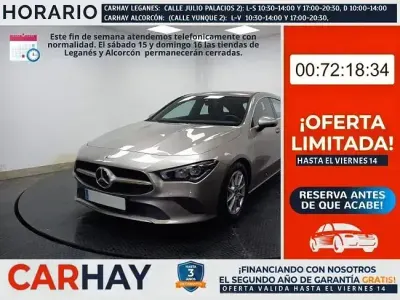 Usado Mercedes CLA180 Business 136 CV (100 kW) 2020 Gris Coupe