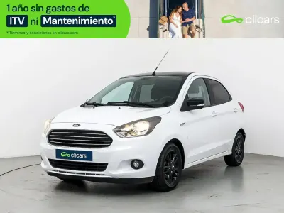 Usado Ford Ka Ultimate 85 CV (62 kW) 2018 Blanco Berlina