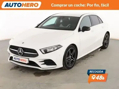 Usado Mercedes A200 AMG line 150 CV (110 kW) 2020 Blanco Berlina