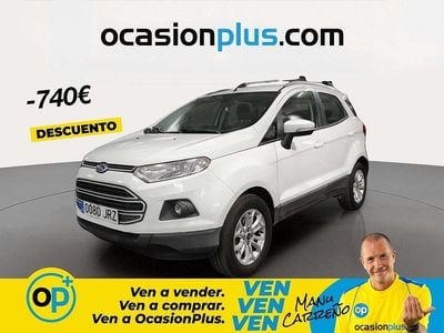 Usado Ford Ecosport Trend 125 CV (91 kW) 2016 Blanco SUV