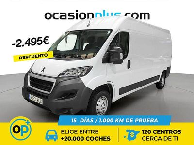 Usado Peugeot Boxer S 140 CV (102 kW) 2023 Blanco Van