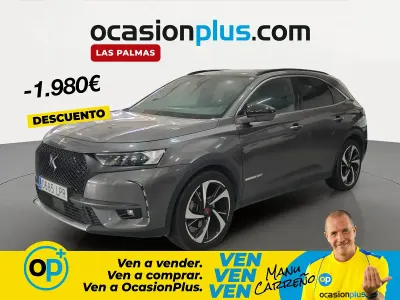 Usado DS Automobiles DS7 Crossback Performance Line Plus 300 CV (220 kW) 2021 Gris SUV