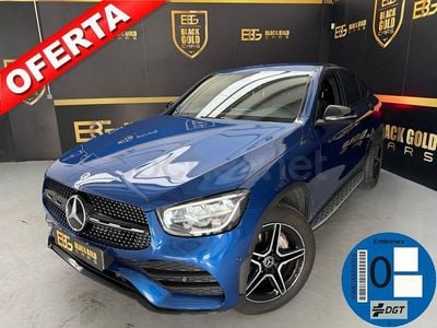 Usado Mercedes GLC300e 306 CV (225 kW) 2021 Azul Coupe