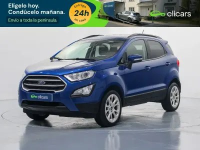 Usado Ford Ecosport Trend+ 125 CV (91 kW) 2019 Azul SUV