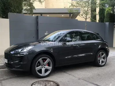 Usado Porsche Macan S 258 CV (189 kW) 2017 Negro SUV