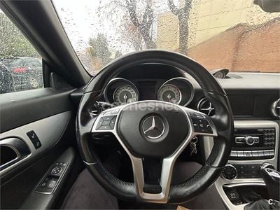Usado Mercedes SLK250 204 CV (150 kW) 2012 Negro Descapotable