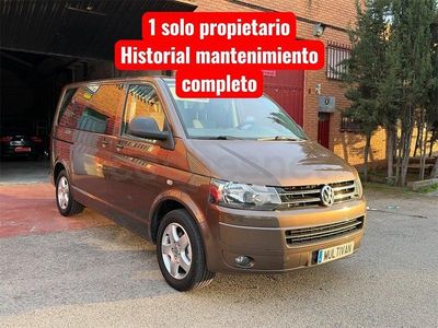 Usado VW Multivan Comfortline 140 CV (102 kW) 2011 Marrón Monovolumen
