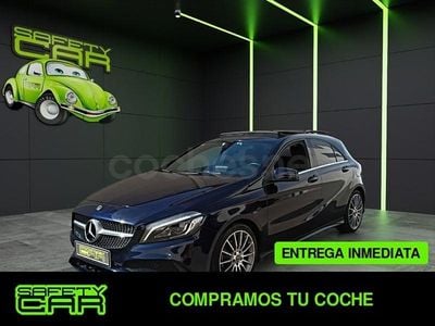 Usado Mercedes A200 136 CV (100 kW) 2018 Azul Berlina