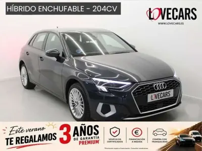 Usado Audi A3 Sportback Advanced 204 CV (150 kW) 2021 Gris Utilitario