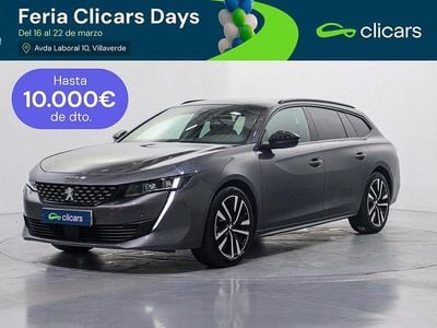 Usado Peugeot 508 SW GT 130 CV (95 kW) 2021 Negro Familiar