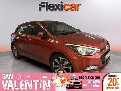 Usado Hyundai i20 100 CV (73 kW) 2016 Naranja