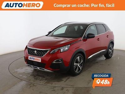Rojo Usado 2020 Peugeot 3008 GT-line SUV | 16.699 € (Precio justo)