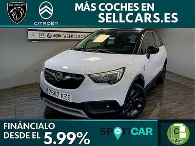 Usado Opel Crossland X Design Edition 102 CV (75 kW) 2019 Blanco SUV