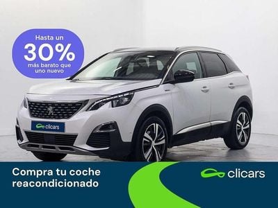 Usado Peugeot 3008 GT-line 131 CV (96 kW) 2019 Blanco SUV