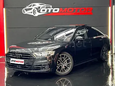 Usado Audi A8 S-Line 286 CV (210 kW) 2018 Negro Berlina