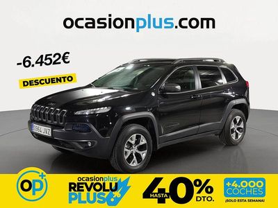 Usado Jeep Cherokee Trailhawk 272 CV (200 kW) 2016 Negro SUV