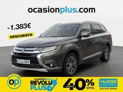 Usado Mitsubishi Outlander Motion 150 CV (110 kW) 2017 Marrón SUV