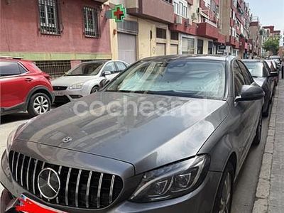Usado Mercedes C350e 279 CV (205 kW) 2017 Gris / plata Berlina
